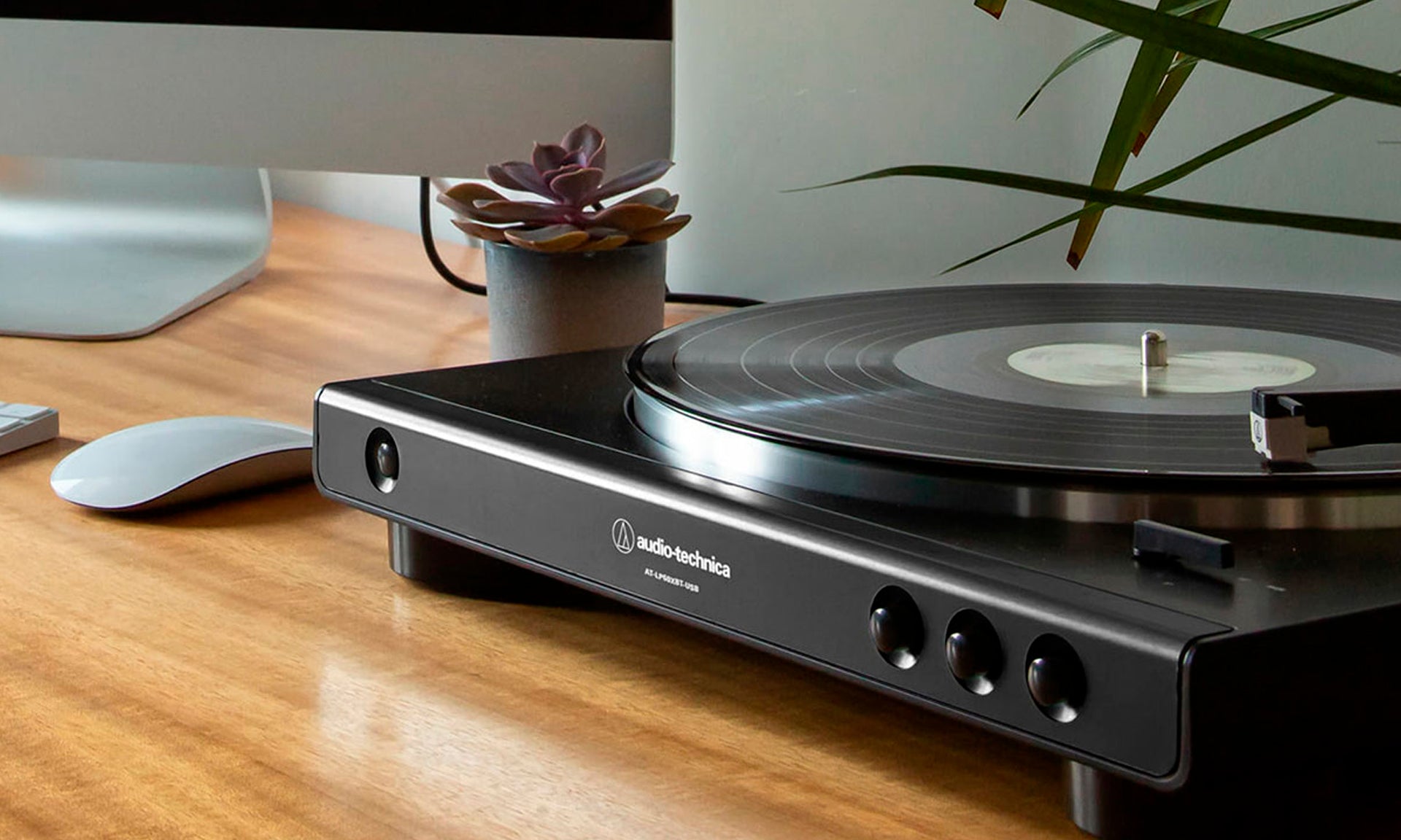 AUDIO-TECHNICA AT-LP60XBT NEGRO TOCADISCOS