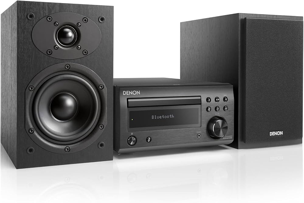 DENON DM41 NEGRO MINICADENA HIFI