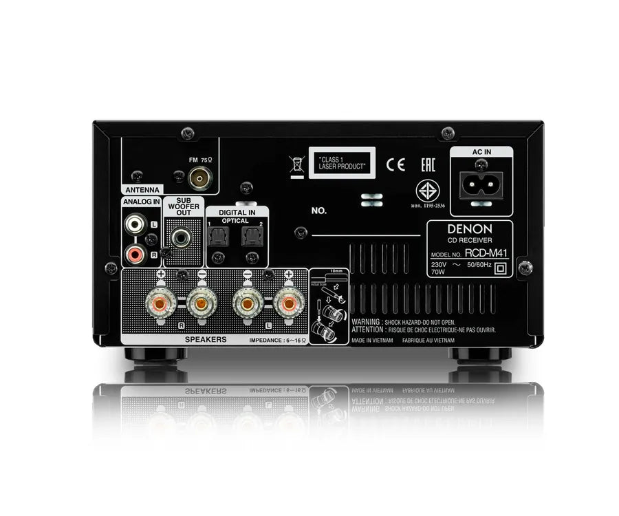 DENON DM41 NEGRO MINICADENA HIFI
