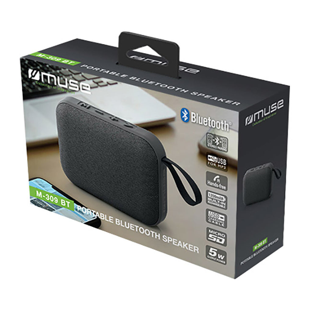 MUSE M309BT NEGRO ALTAVOZ BLUETOOTH