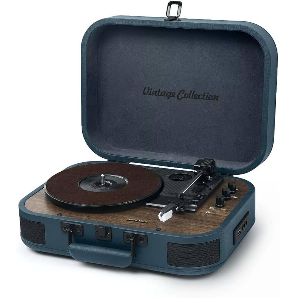 MUSE MT201-OB TOCADISCOS MALETIN BLUETOOTH-USB BLUE