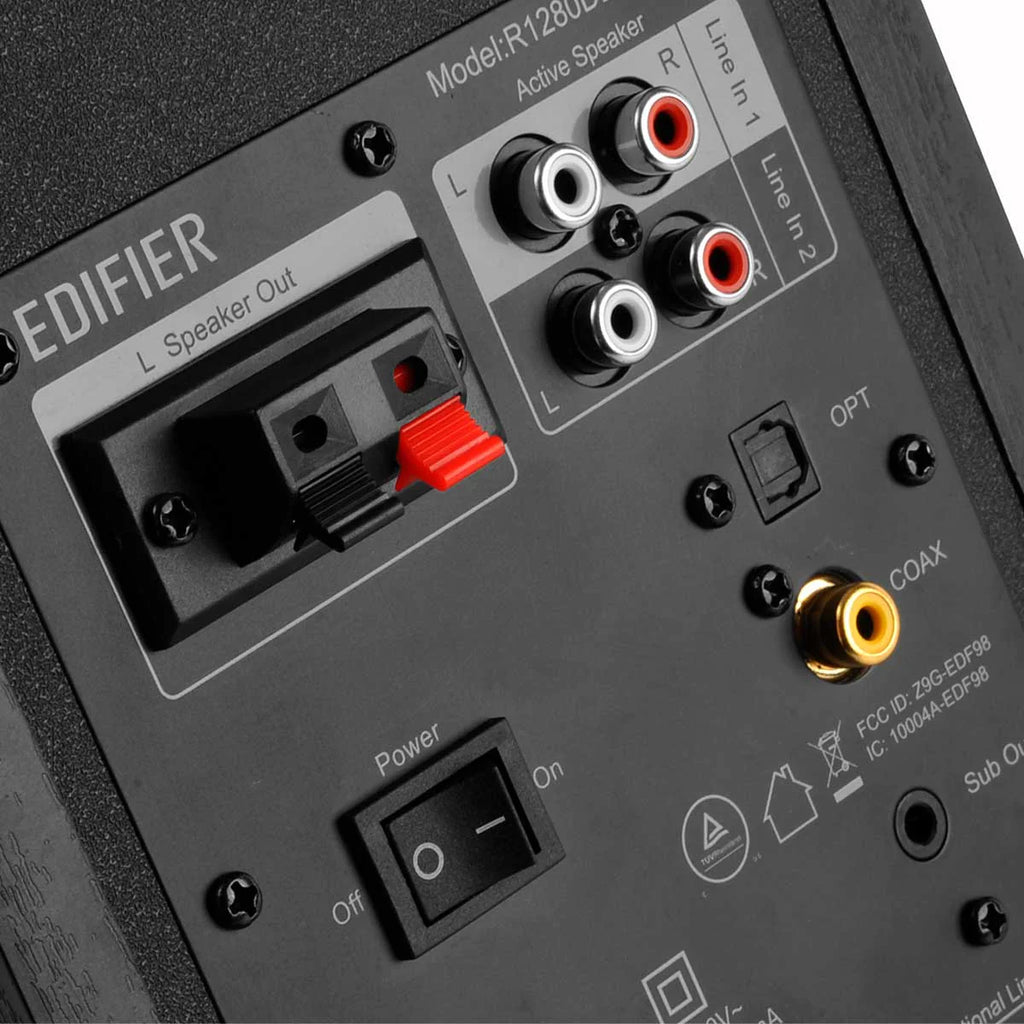 EDIFIER R1280DBS NEGRO ALTAVOCES ACTIVOS BLUETOOTH CON SALIDA SUBWOOFER