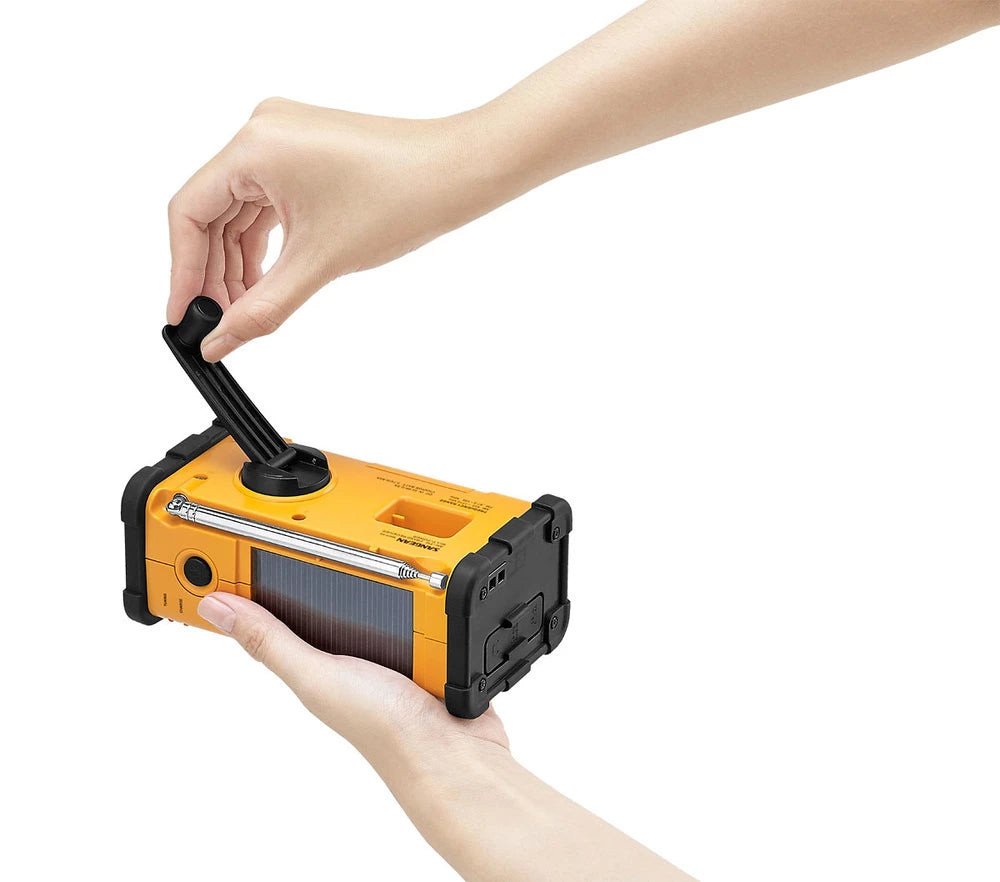 SANGEAN MMR88 RADIO EMERGENCIA SOLAR CON LINTERNA Y DINAMO