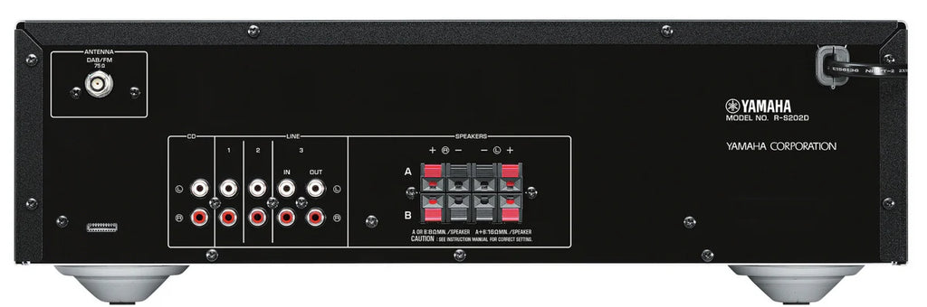 YAMAHA RS202-D NEGRO AMPLIFICADOR RECEPTOR HI-FI