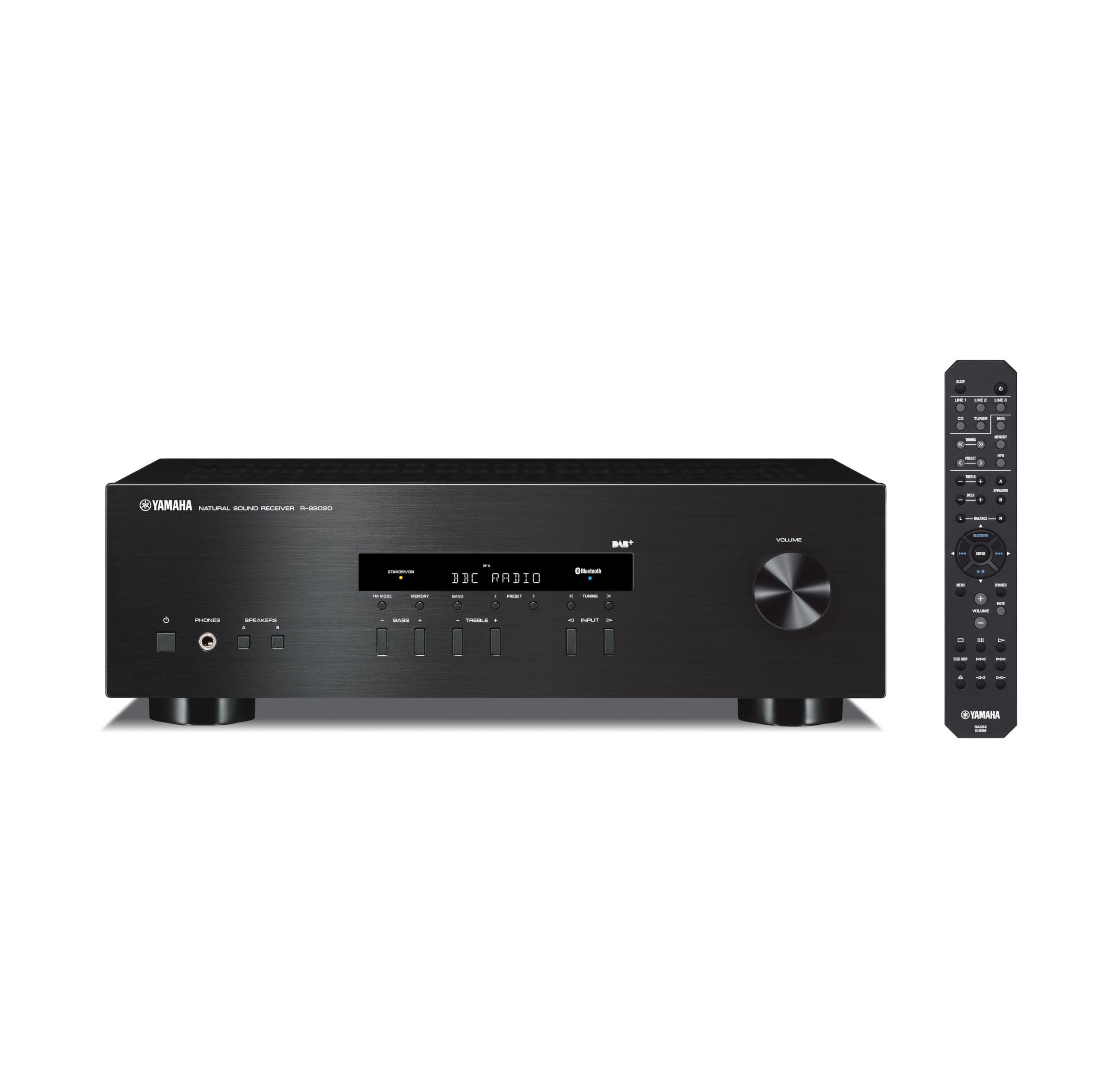 YAMAHA RS202-D NEGRO AMPLIFICADOR RECEPTOR HI-FI