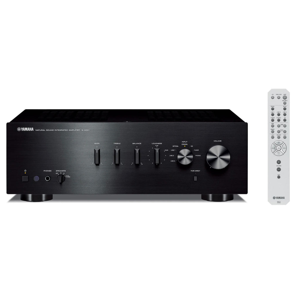 YAMAHA A-S301 NEGRO AMPLIFICADOR HIFI