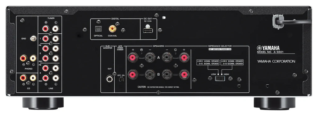 YAMAHA A-S501 NEGRO AMPLIFICADOR HIFI