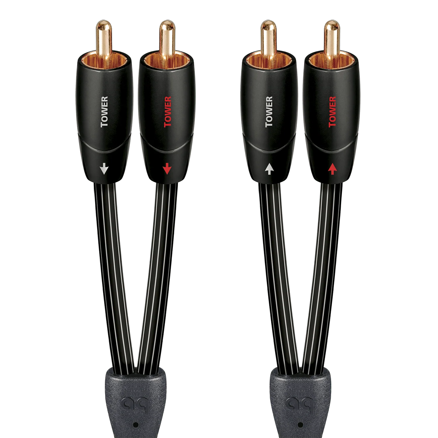 AUDIOQUEST TOWER 2RCA-2RCA 1M CABLE AUDIO