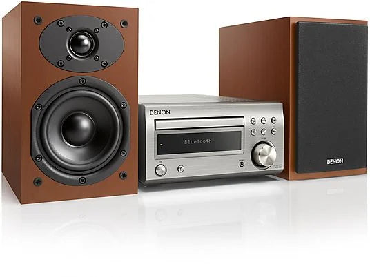 DENON DM41 PLATA/MADERA MINICADENA HIFI