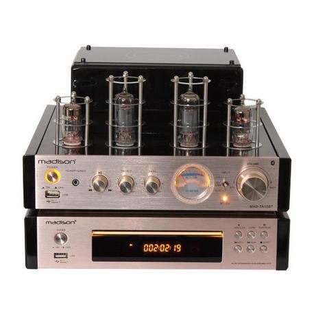 MADISON MAD-TA10BT AMPLIFICADOR HIFI A VALVULAS CON USB/BLUETOOTH