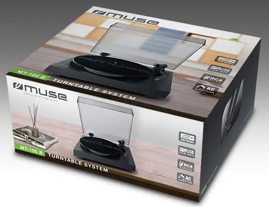 MUSE MT105B TOCADISCOS USB