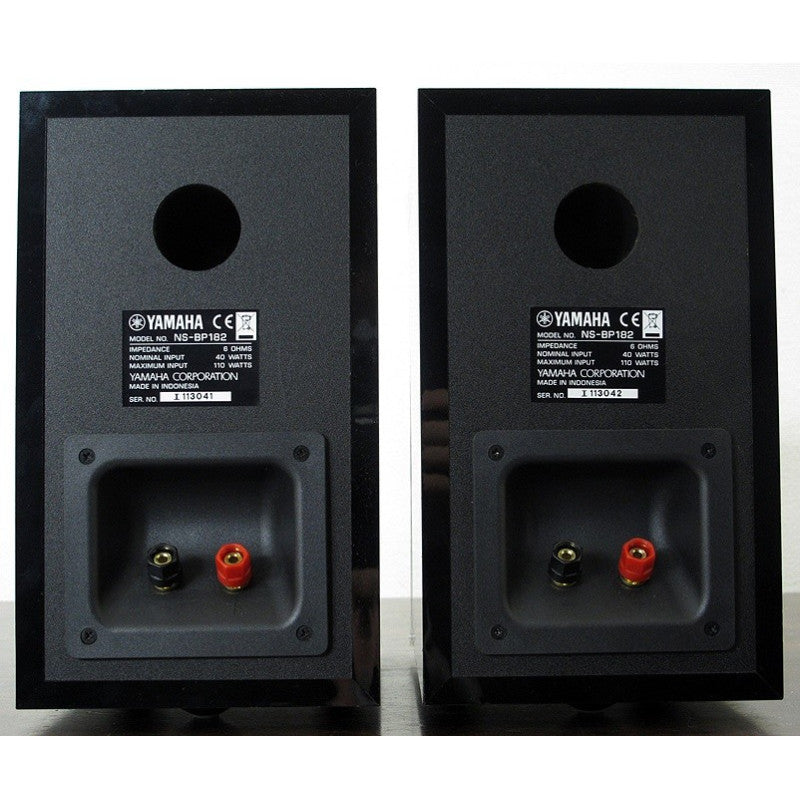 YAMAHA NS-BP182 PIANO BLACK ALTAVOCES HIFI (PAREJA)